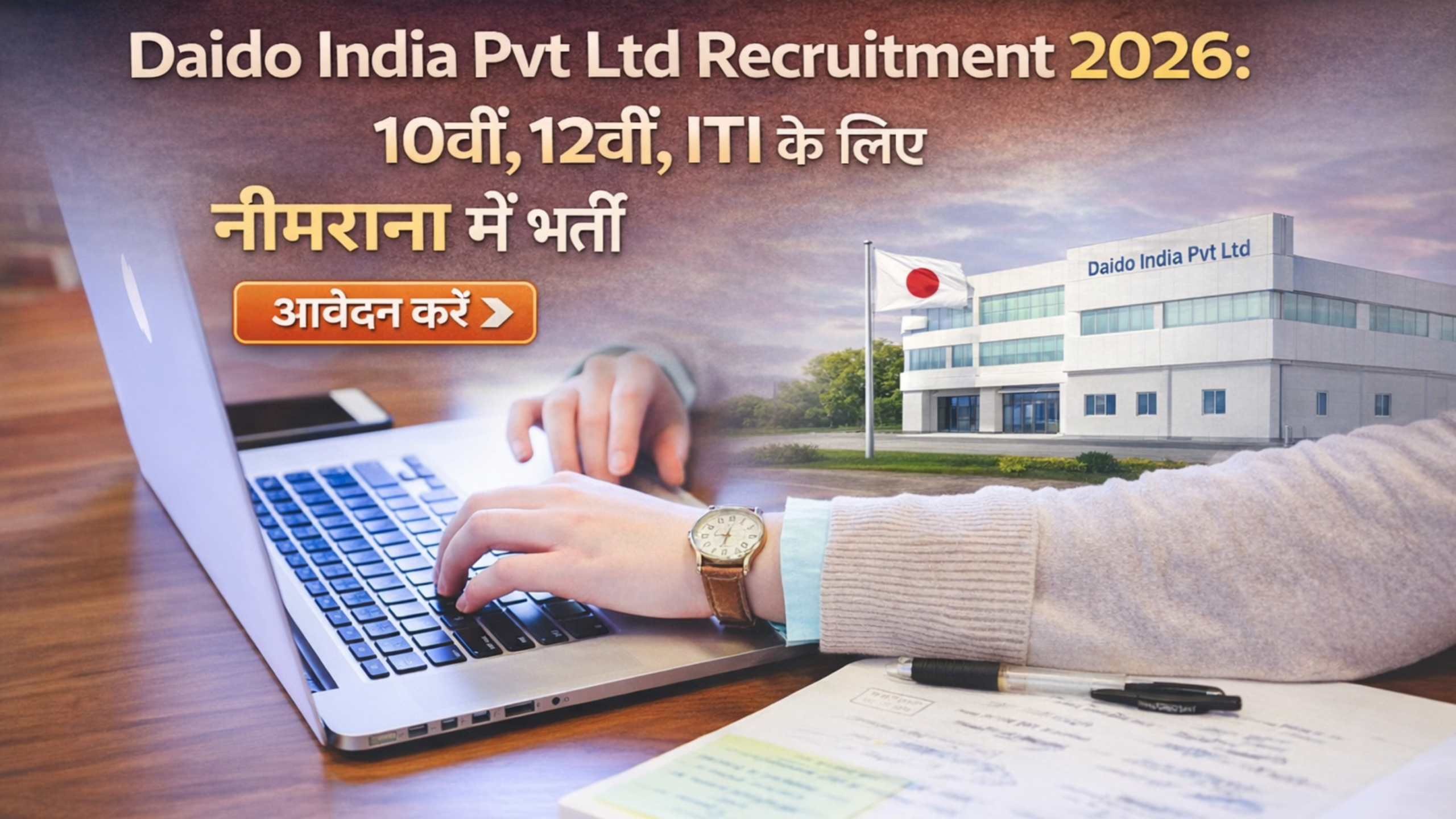 Daido India Pvt Ltd Recruitment 2026