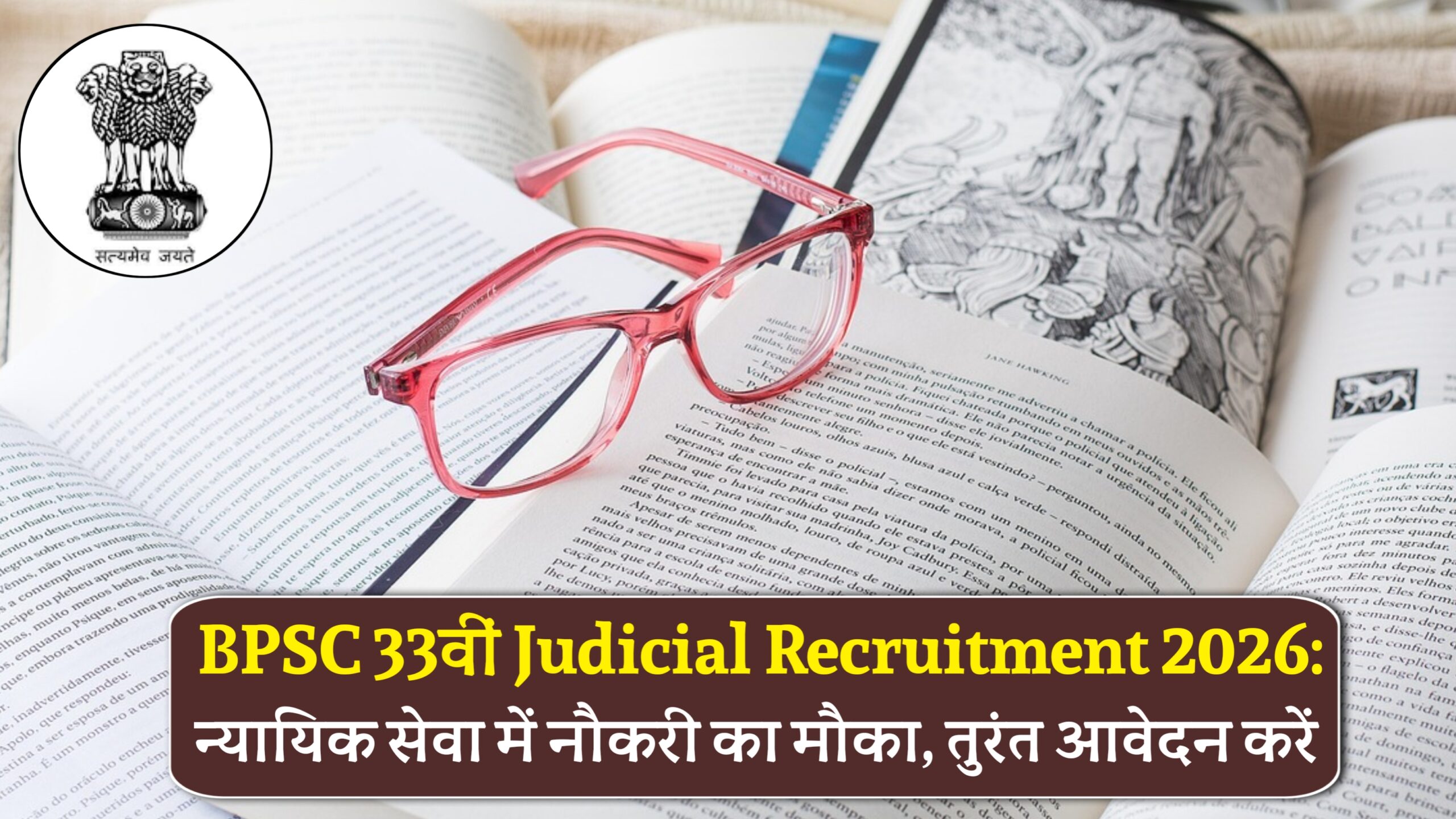 BPSC 33वीं Judicial Recruitment 2026