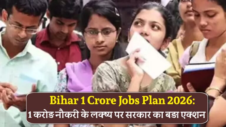 Bihar 1 Crore Jobs Plan 2026