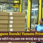 Gurgaon Suzuki Yamato Privet Job