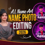AI Name Photo Editing Prompt 2026